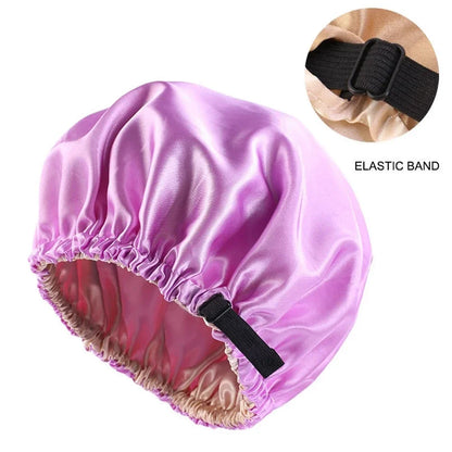 Satin Elastic Hair Cap