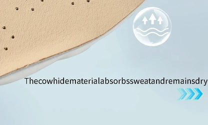 StrideFlex™ Cowhide Orthopedic Insoles