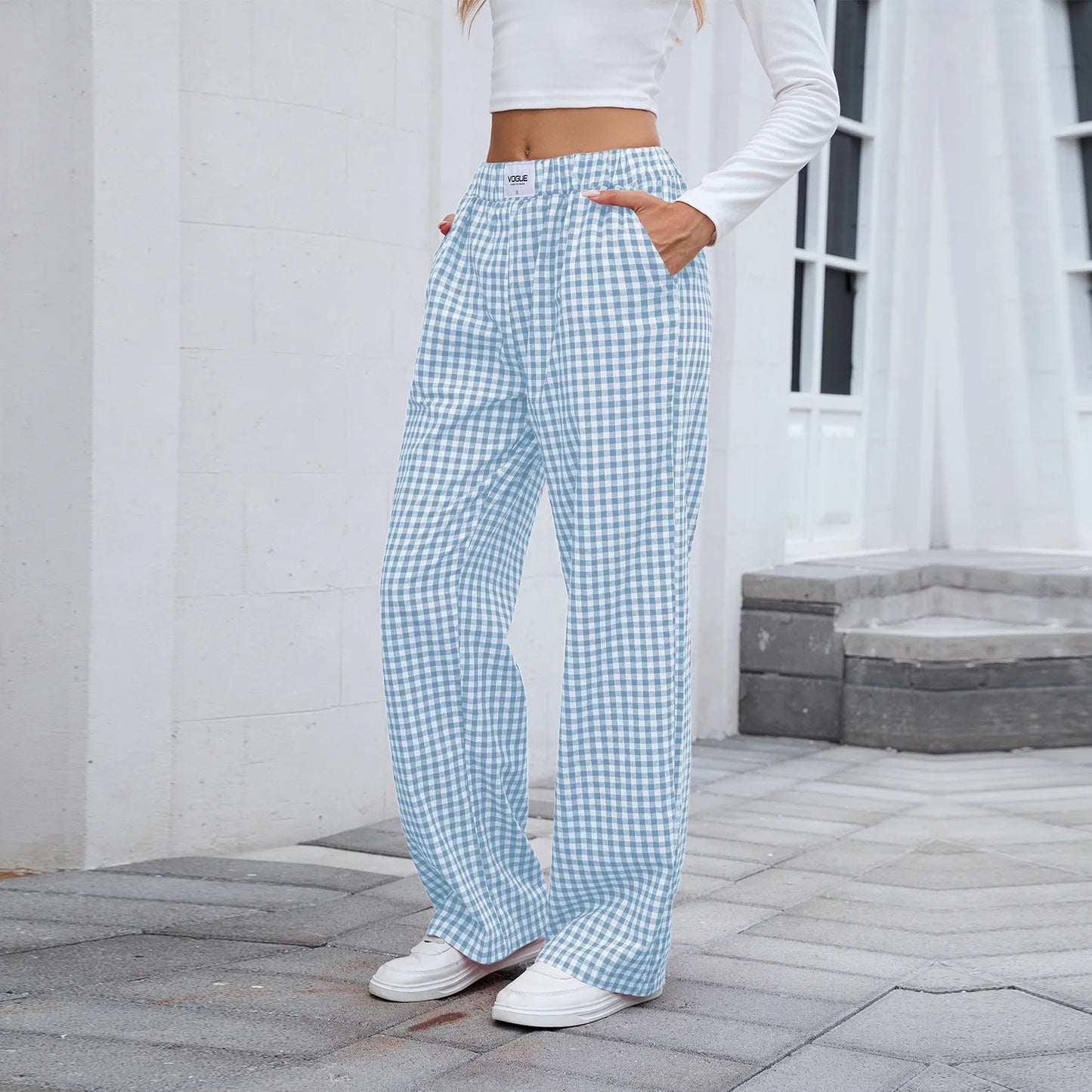 PlaidEase™ Women’s Cotton Cargo Pants