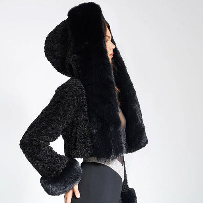 FrostAura™ Faux Fur Jacket