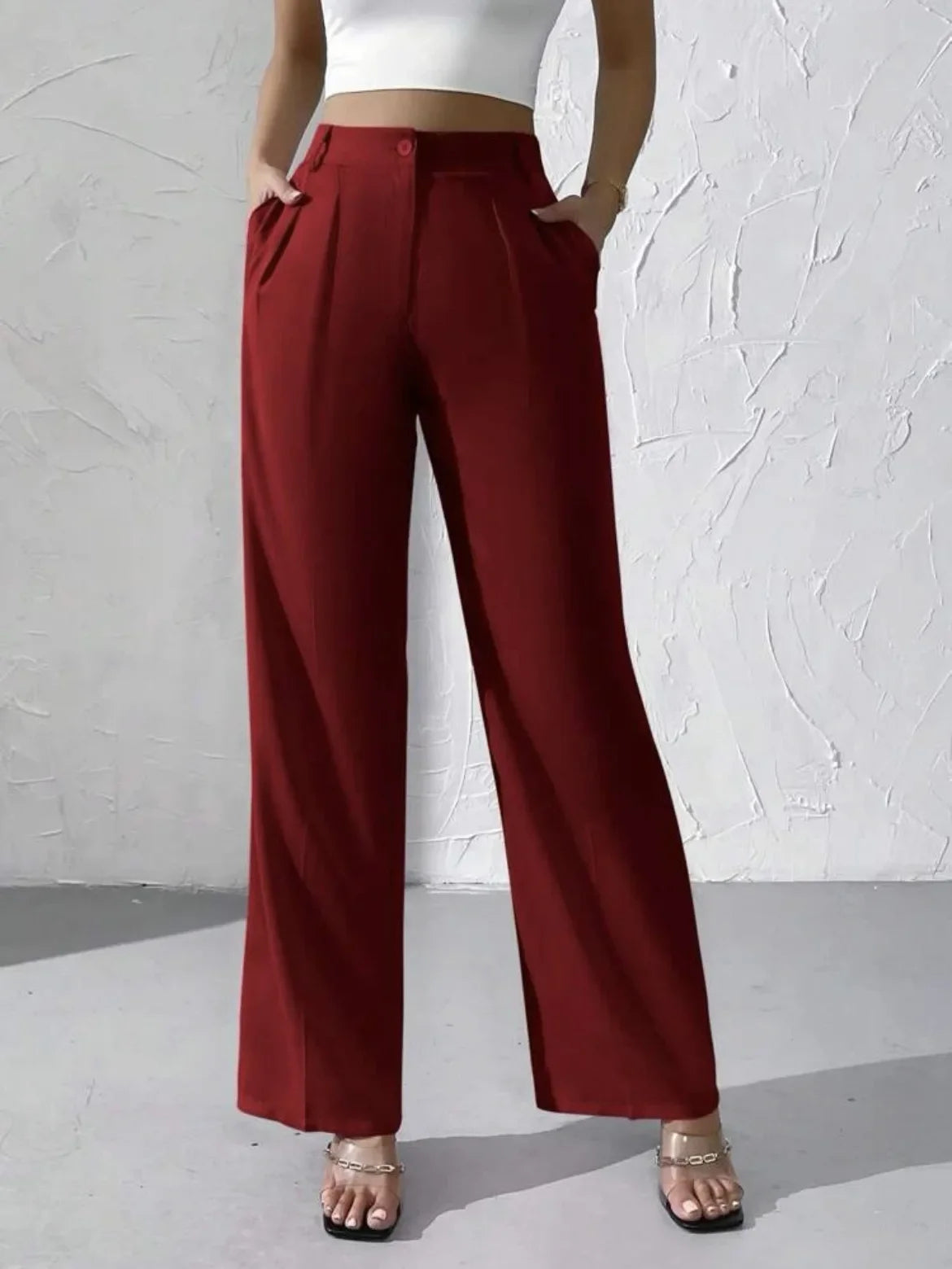 SilhouetteFlow™ Wide-Leg Trousers