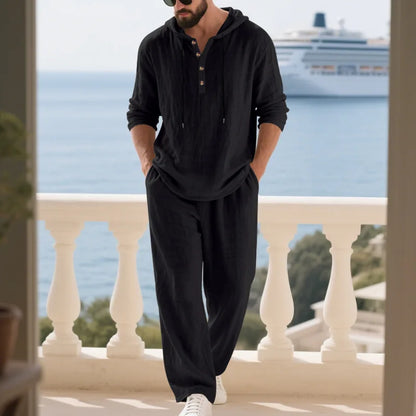 Coastal Hooded Linen Set™
