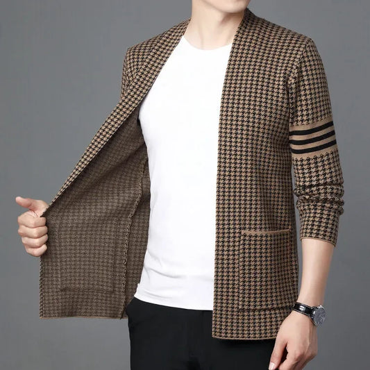 Men's Knitted Cardigan
