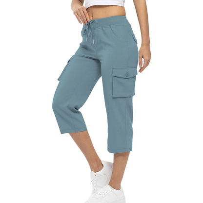 Breezefit™ Women’s Button Pocket Capri Pants