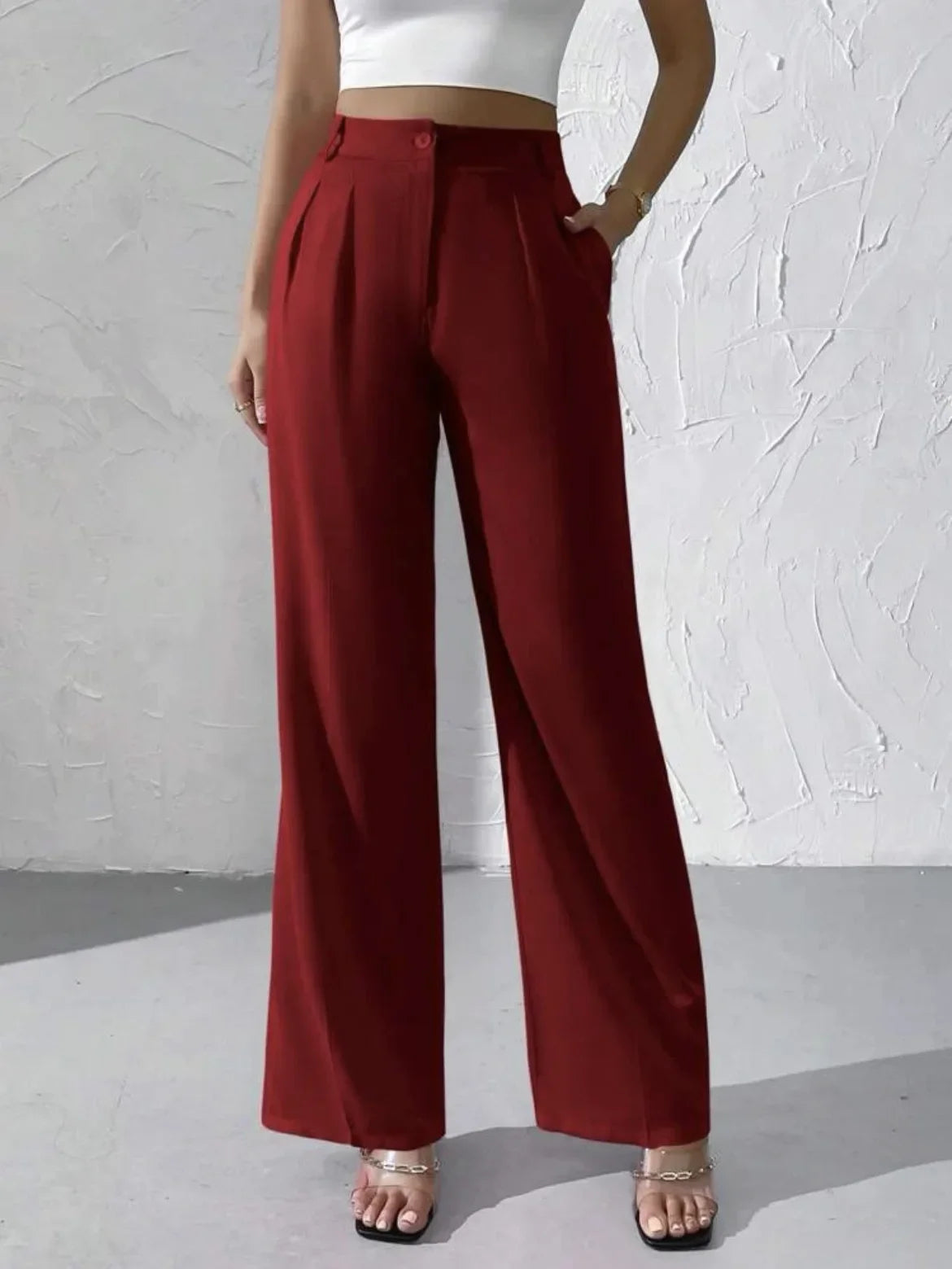 SilhouetteFlow™ Wide-Leg Trousers