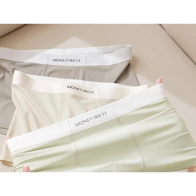 4PCS-Money Rich™ Ice Silk Underwear