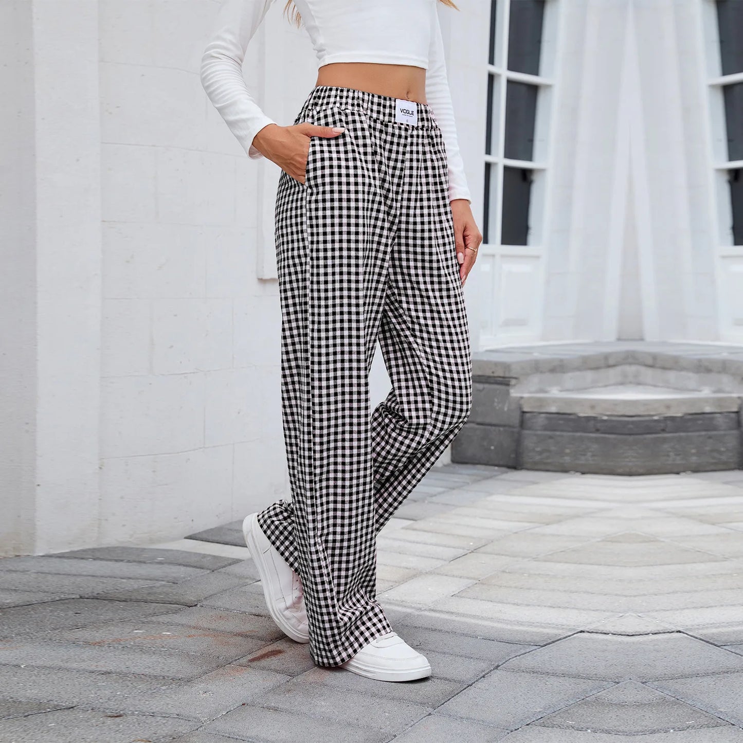 PlaidEase™ Women’s Cotton Cargo Pants