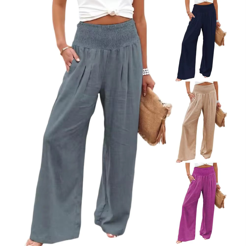 Velmira™ FlowEase Wide-Leg Trousers