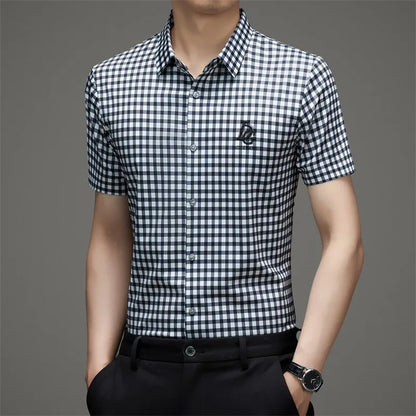 D&Gent™ Non-Iron Plaid Shirt