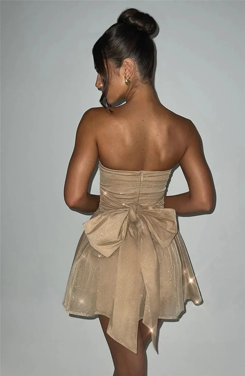 Strapless Mini Dress