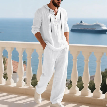 Coastal Hooded Linen Set™