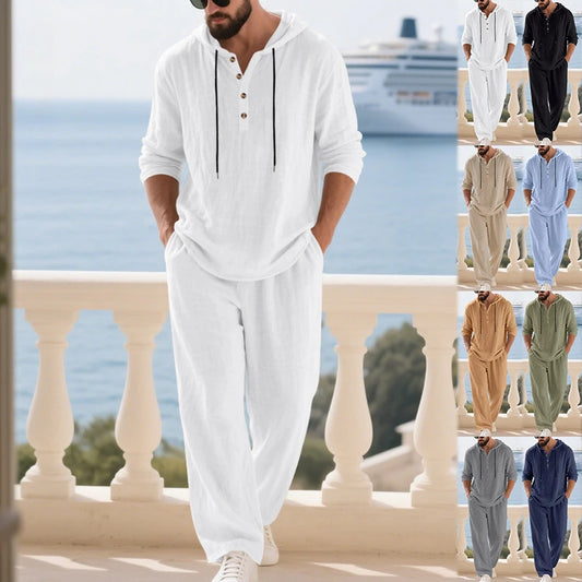 Coastal Hooded Linen Set™