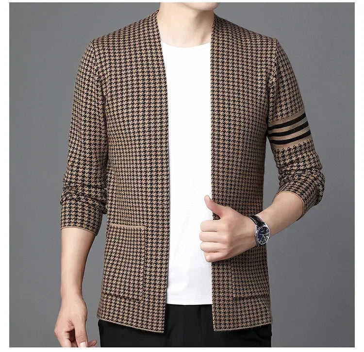 Men's Knitted Cardigan