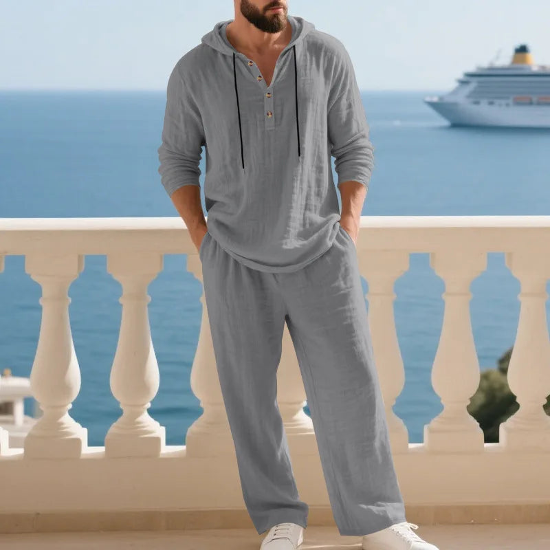Coastal Hooded Linen Set™