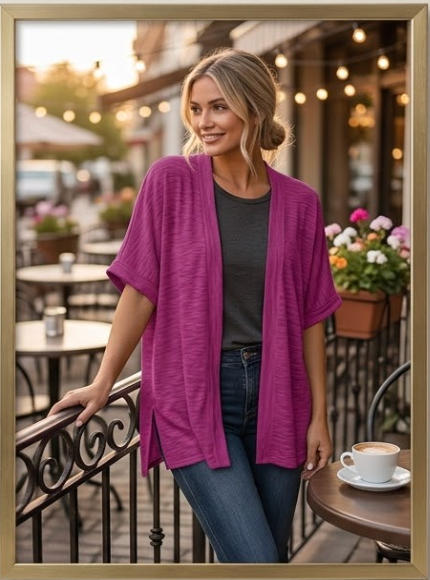 Évoria™ SoftLayer Luxe Cardigan