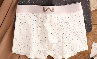 4 PCS SkyPrint Cotton Boxers