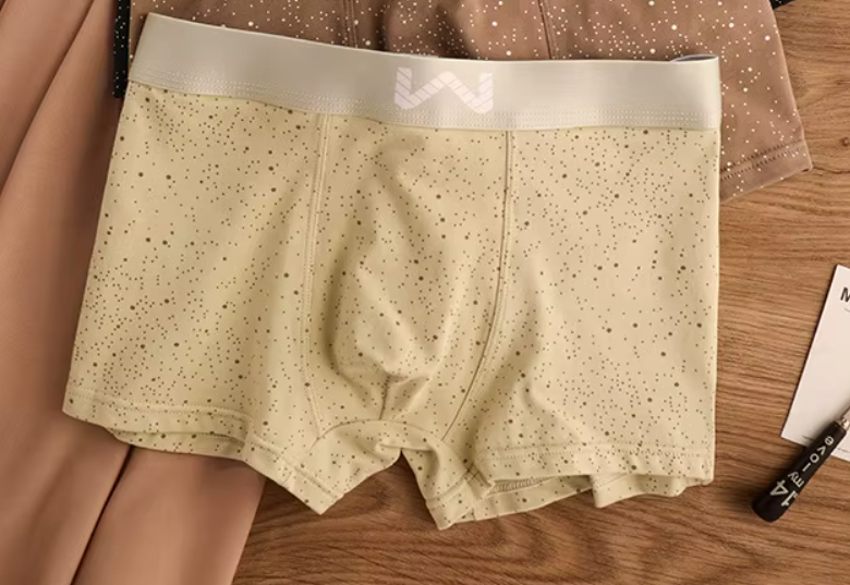 4 PCS SkyPrint Cotton Boxers