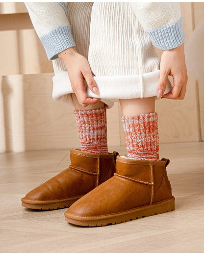 5 Pack - Women’s Warm Cotton Socks (one Size)