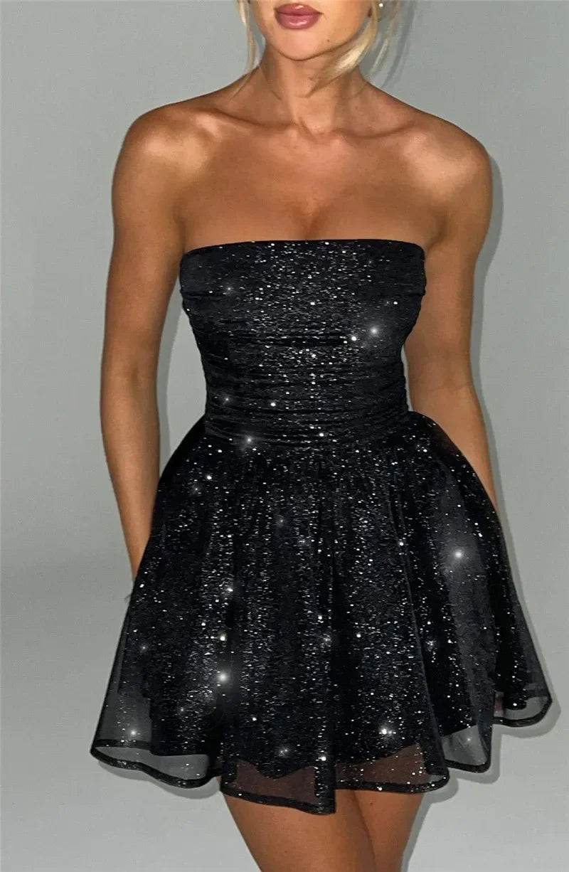 Strapless Mini Dress