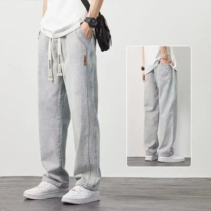 Men's Vintage Loose Straight Jeans