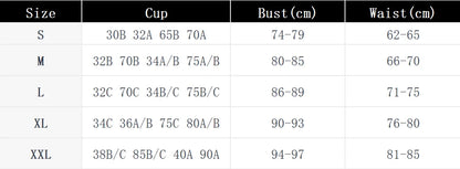 Mesh Push-Up Corset Bralette