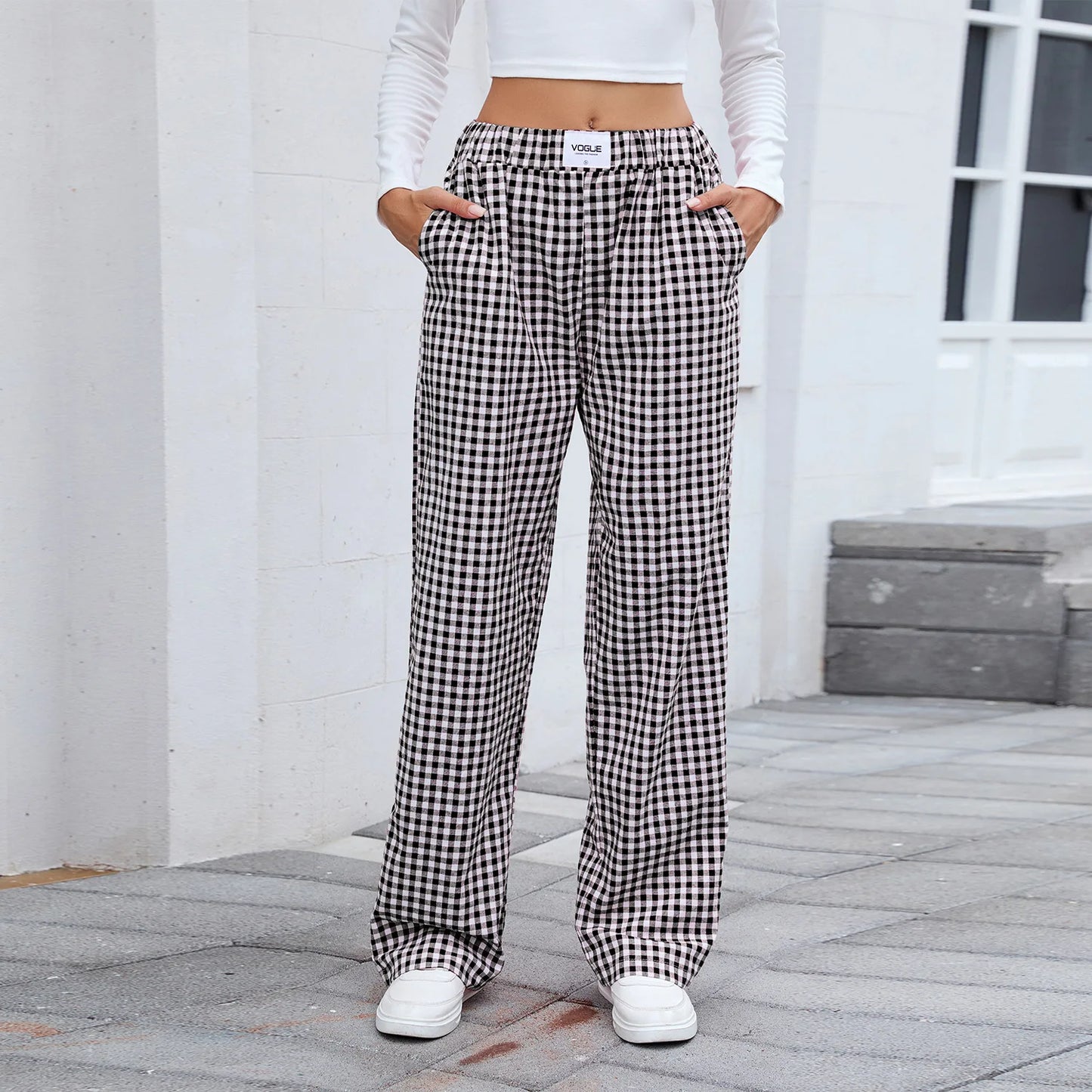 PlaidEase™ Women’s Cotton Cargo Pants