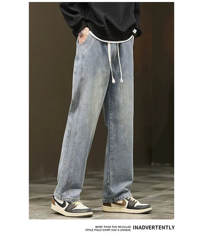 Men's Vintage Loose Straight Jeans