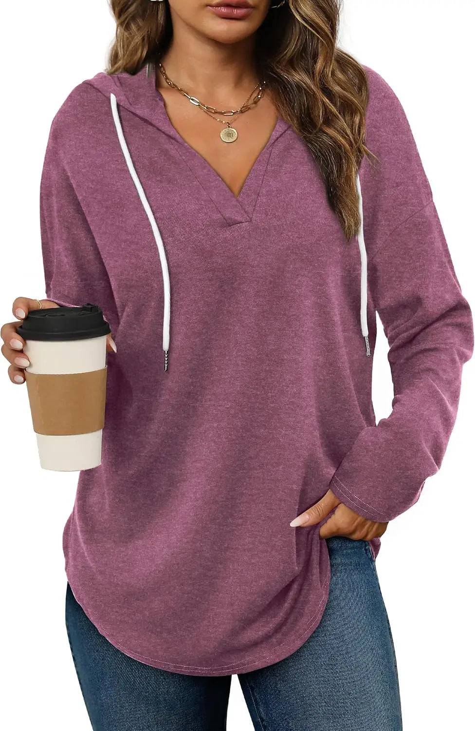 Oversized Hoodie – Women’s Casual Pullover