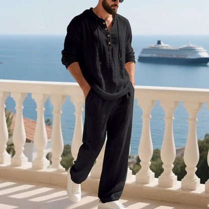 Coastal Hooded Linen Set™