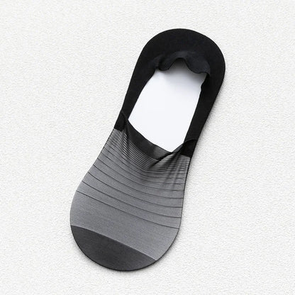 5 Pairs Men’s No-Show Ice Silk Summer Socks