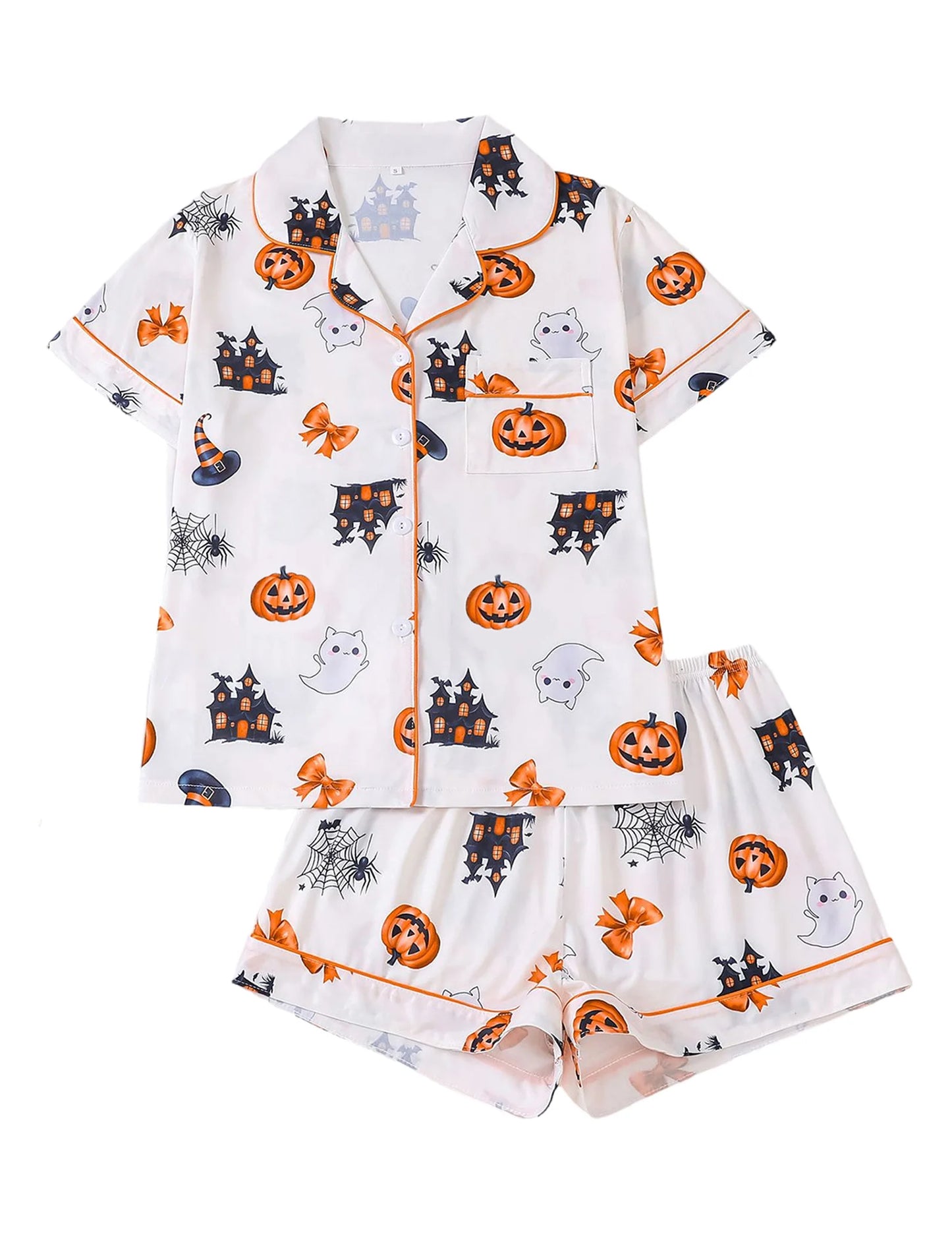 SpookyCozy™ Women’s Halloween Pajama Set (2-Piece)
