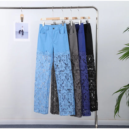 LaceFlow™ Plus Size Summer Jeans