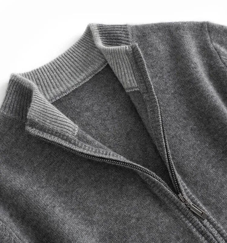 AutumnShield Cashmere Knit Cardigan™