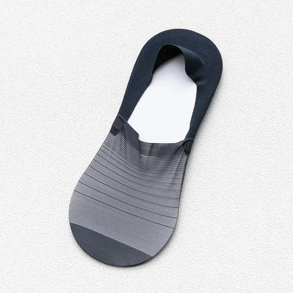 5 Pairs Men’s No-Show Ice Silk Summer Socks