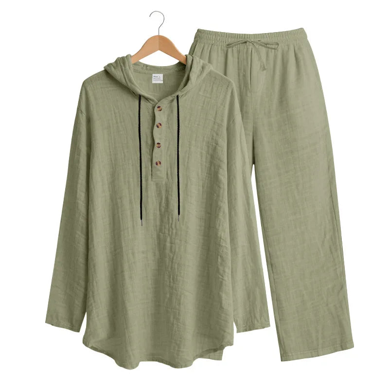 Coastal Hooded Linen Set™