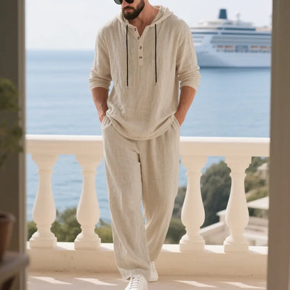 Coastal Hooded Linen Set™