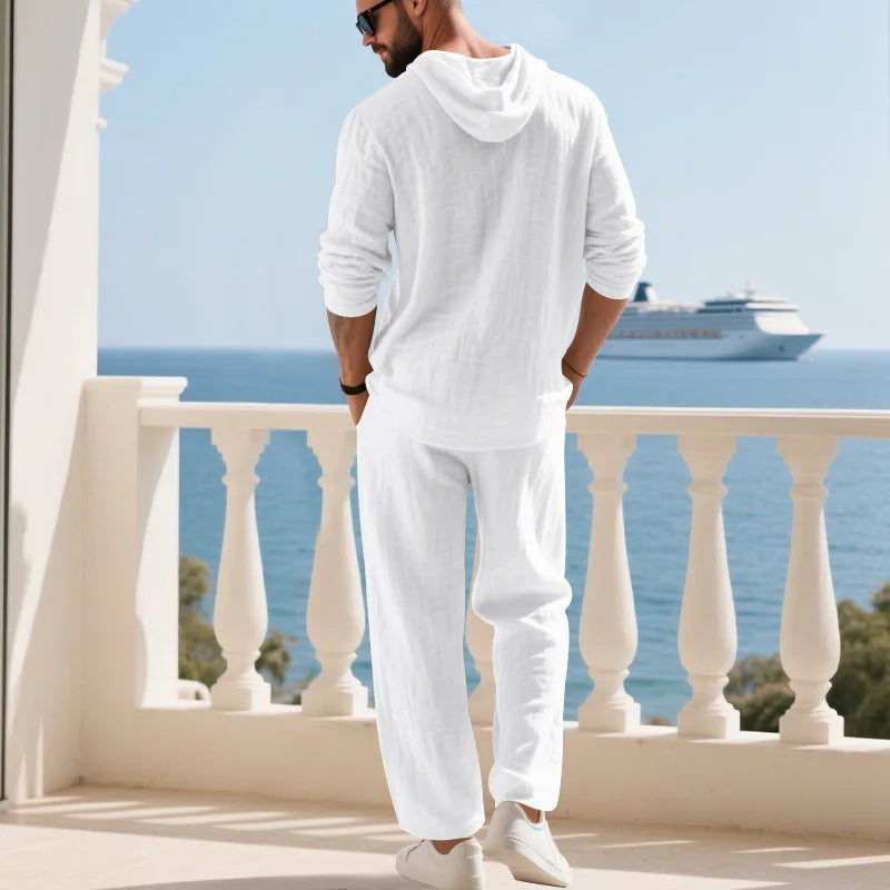 Coastal Hooded Linen Set™