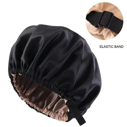 Satin Elastic Hair Cap