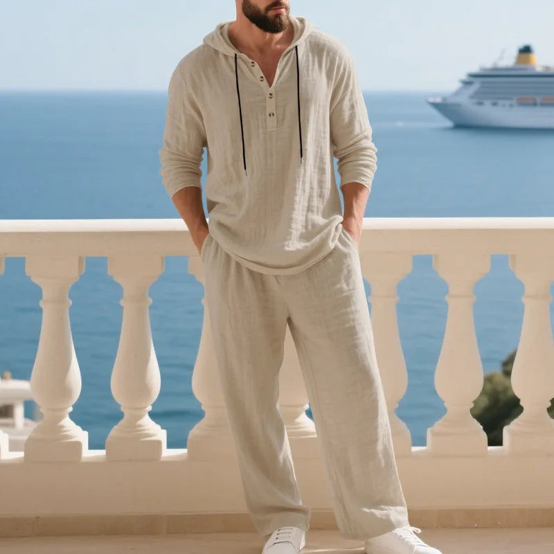 Coastal Hooded Linen Set™