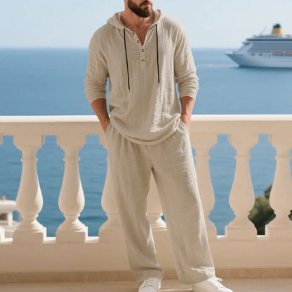 Coastal Hooded Linen Set™