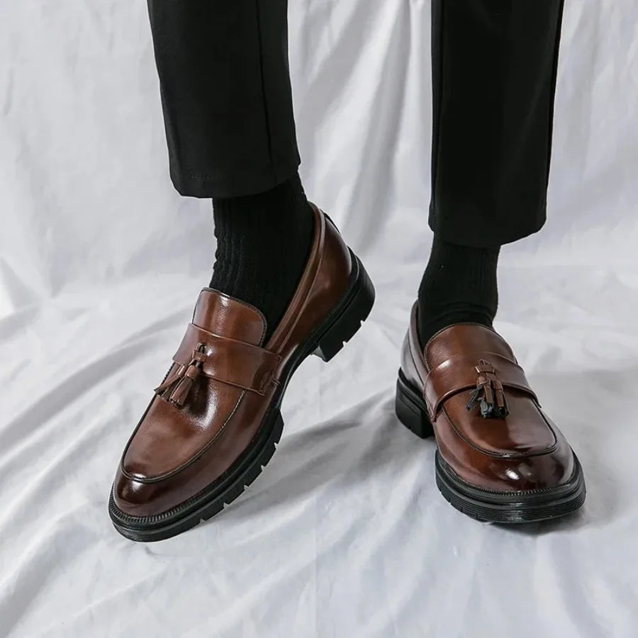 LuxurySoft™ Men’s Tassel Loafers