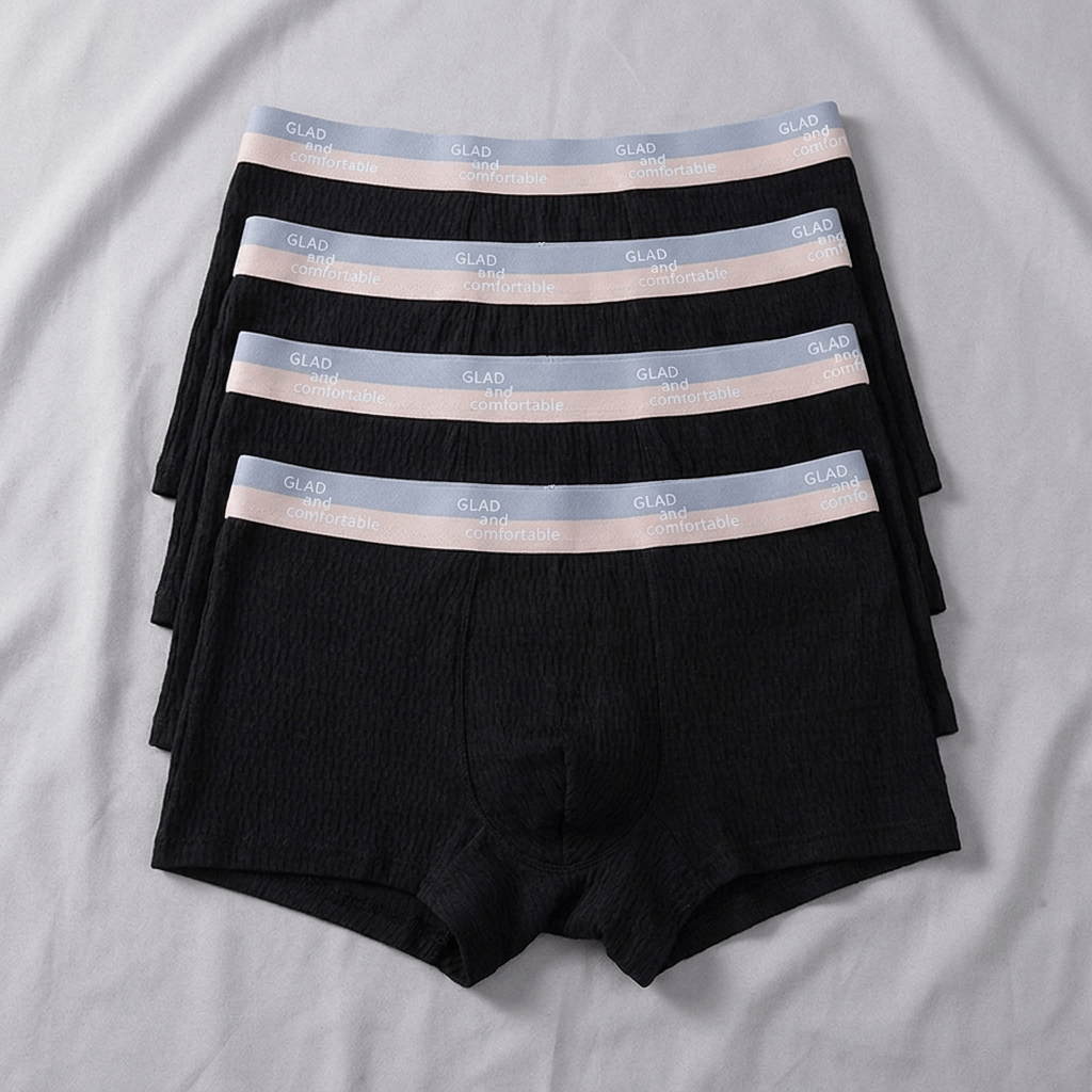 100% Bubble Cotton Boxers - For Men