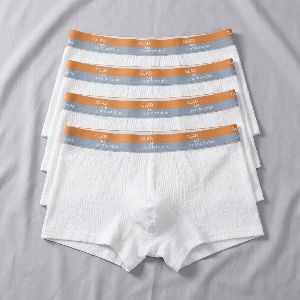 100% Bubble Cotton Boxers - For Men