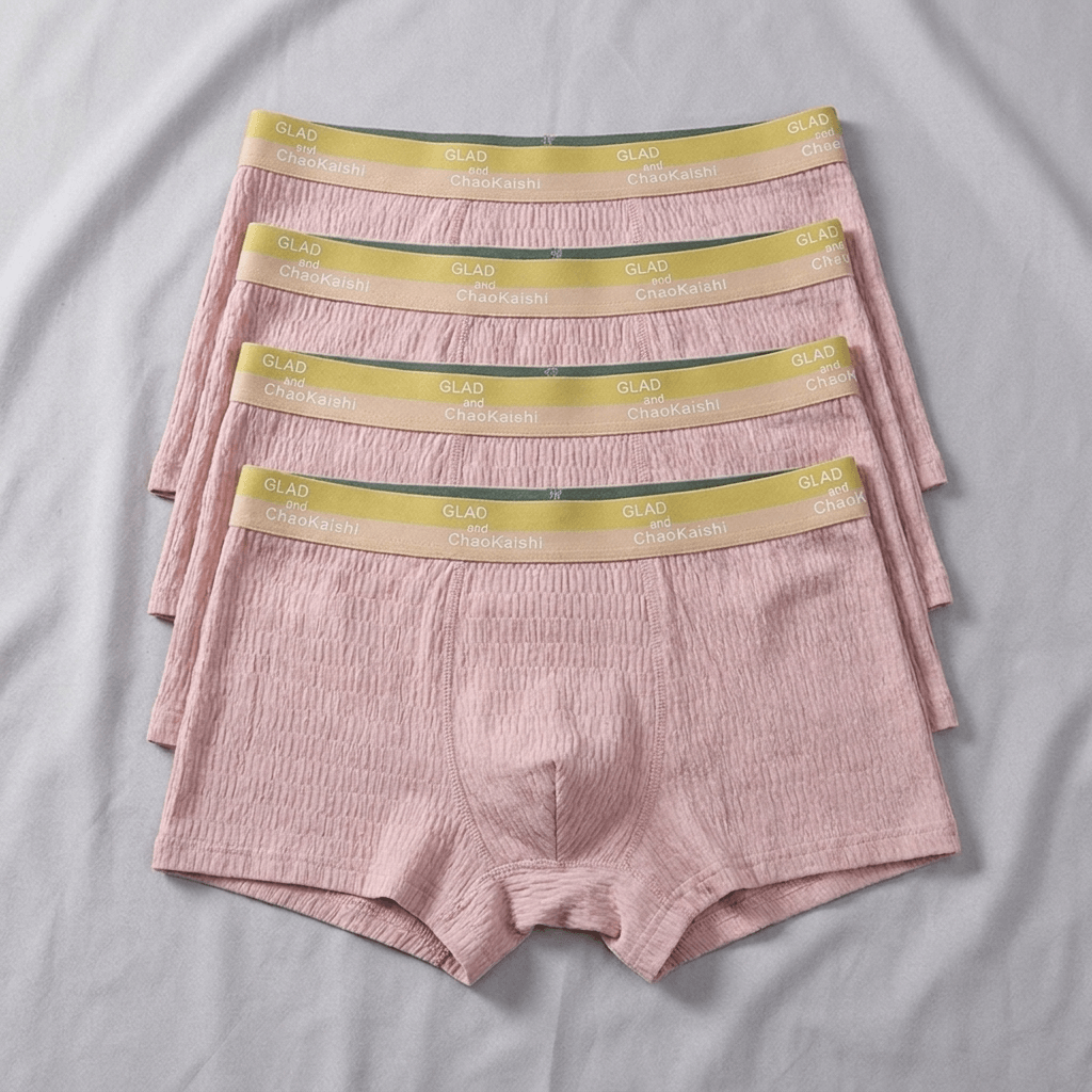 100% Bubble Cotton Boxers - For Men