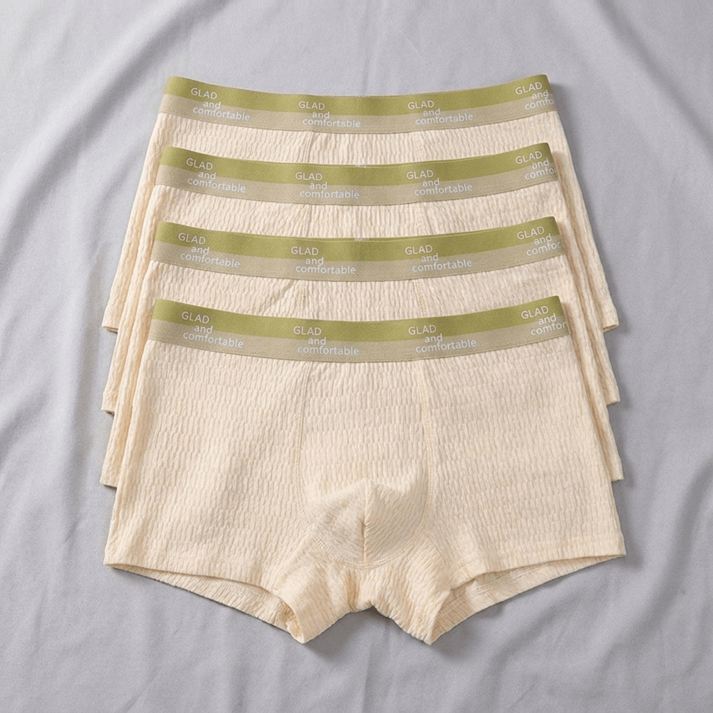 100% Bubble Cotton Boxers - For Men