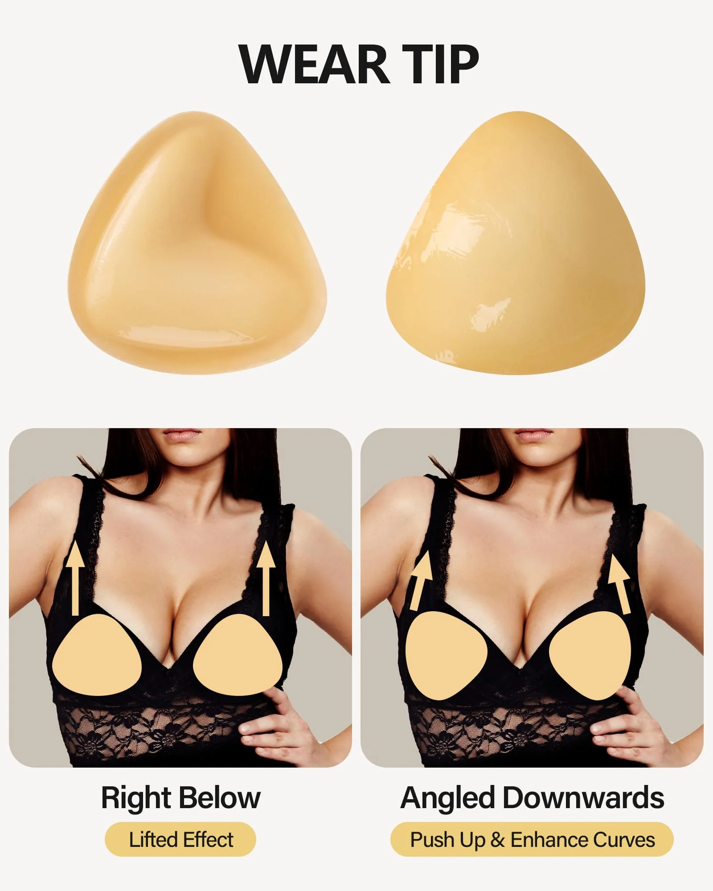 FlawlessLift™ - Double-Sided Sticky Bra Inserts