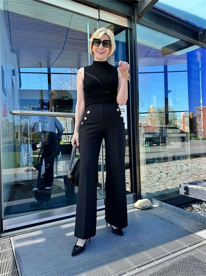 NudeForm™ Straight Leg Suit Pants